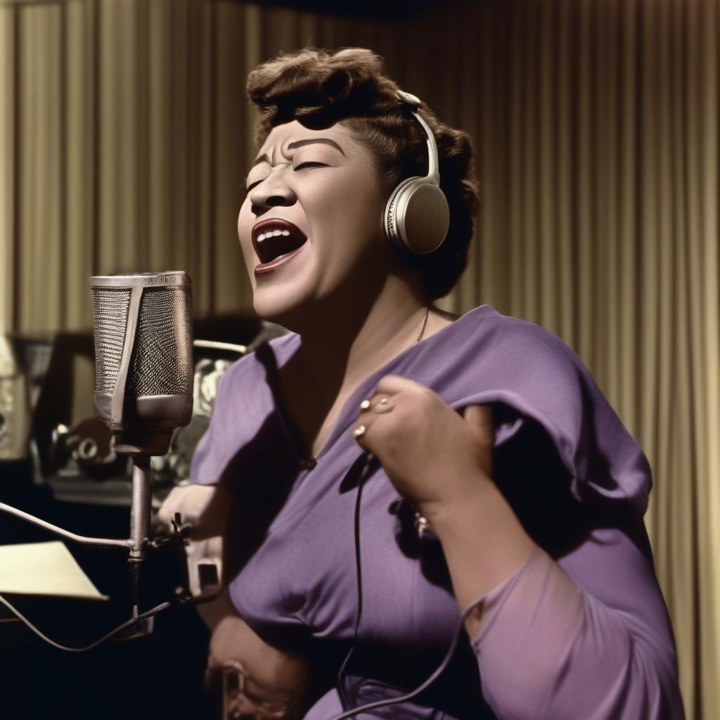 Ella Fitzgerald Singing "Dream a Little Dream of Me"