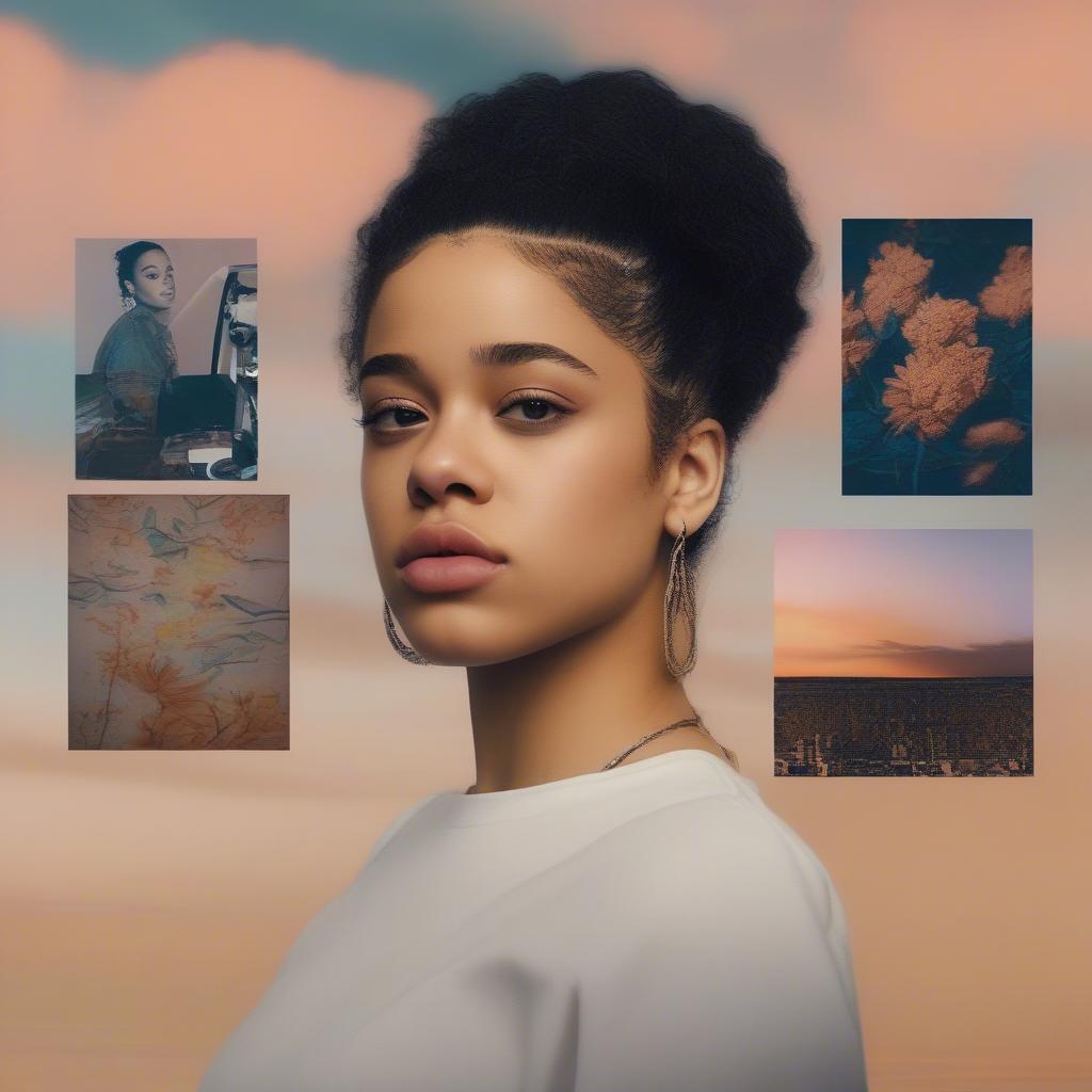 Ella Mai's self-titled debut album cover