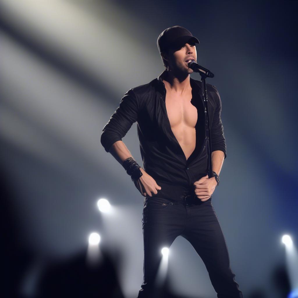 Enrique Iglesias performing "Hero" live