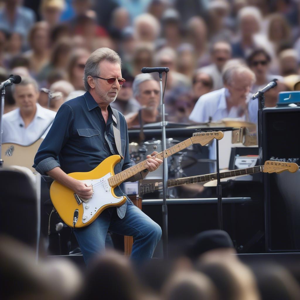 Eric Clapton at Crossroads Guitar Festival