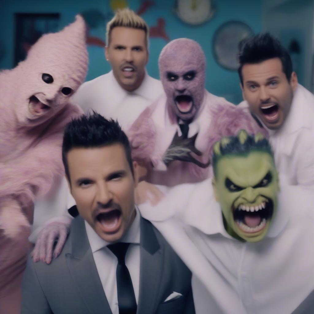 Backstreet Boys in "Everybody (Backstreet's Back)" Music Video