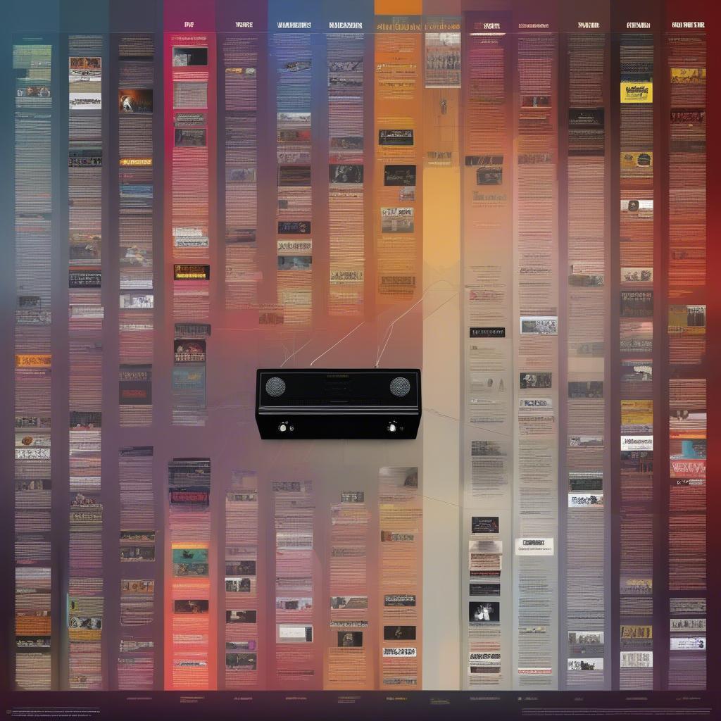 Evolution of Amp Radio Top 40