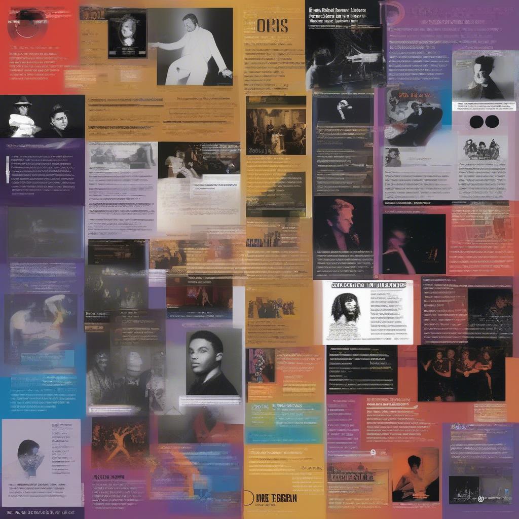 A timeline illustrating the key milestones and influential artists in the history of American dance music.