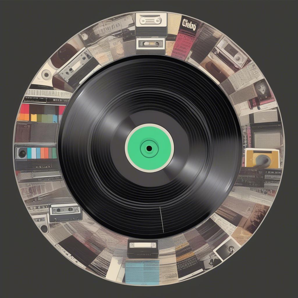 Evolution of Music Consumption from Vinyl to Cassette to Streaming