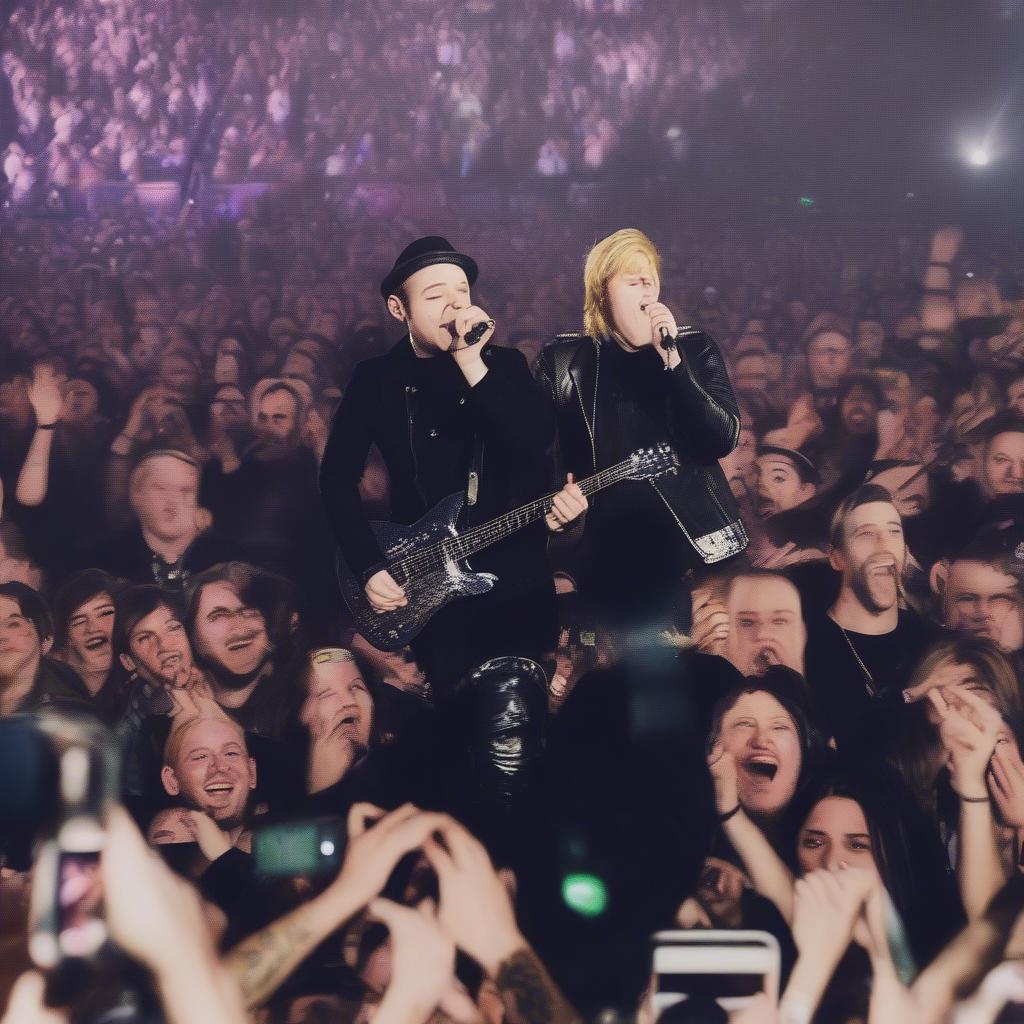 Fall Out Boy Performing Live