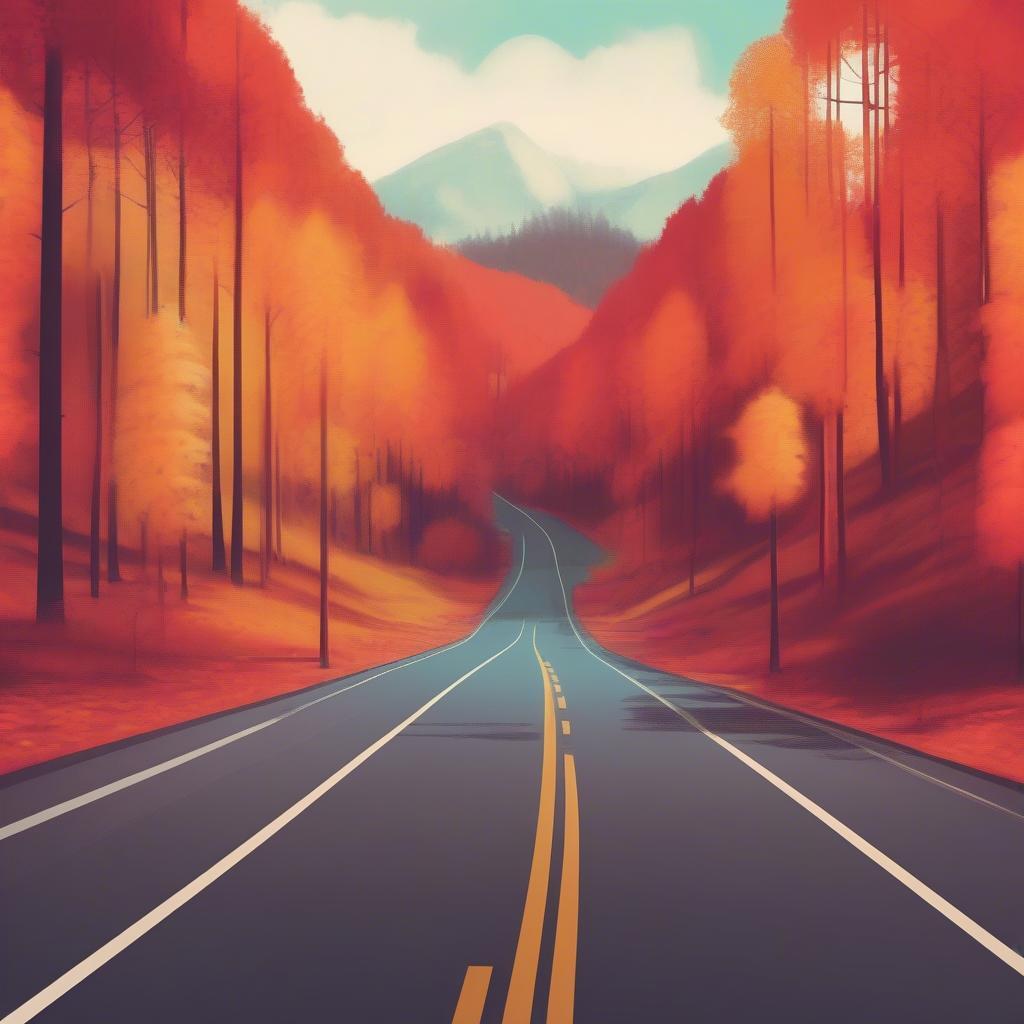 Fall Road Trip Playlist Image