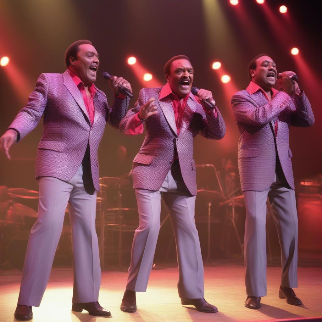 The Four Tops Performing Live