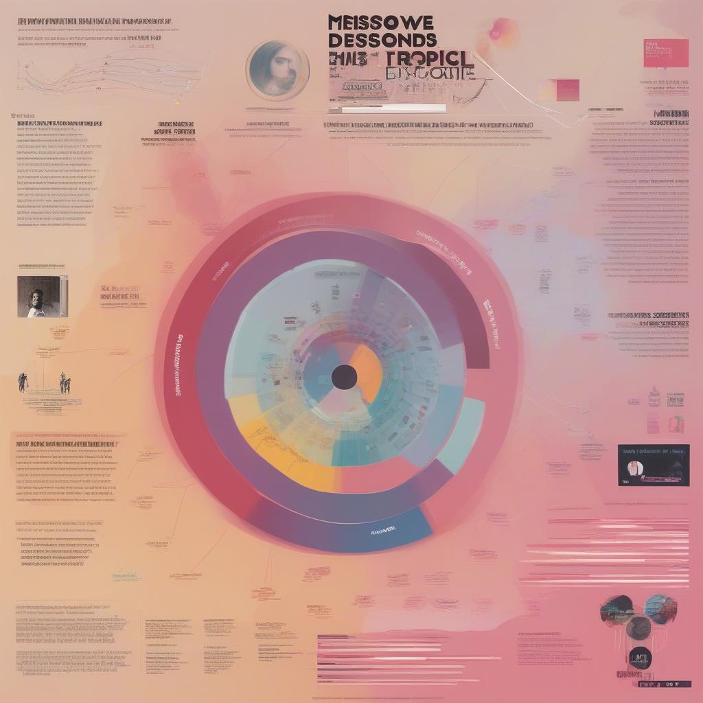 Graphic depicting projected future trends in music based on 2023 data