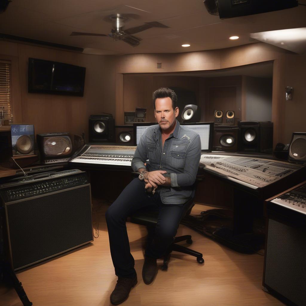 Gary Allan's Passion for Music in the Recording Studio