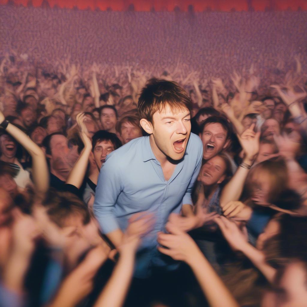 Blur Performing Girls & Boys Live