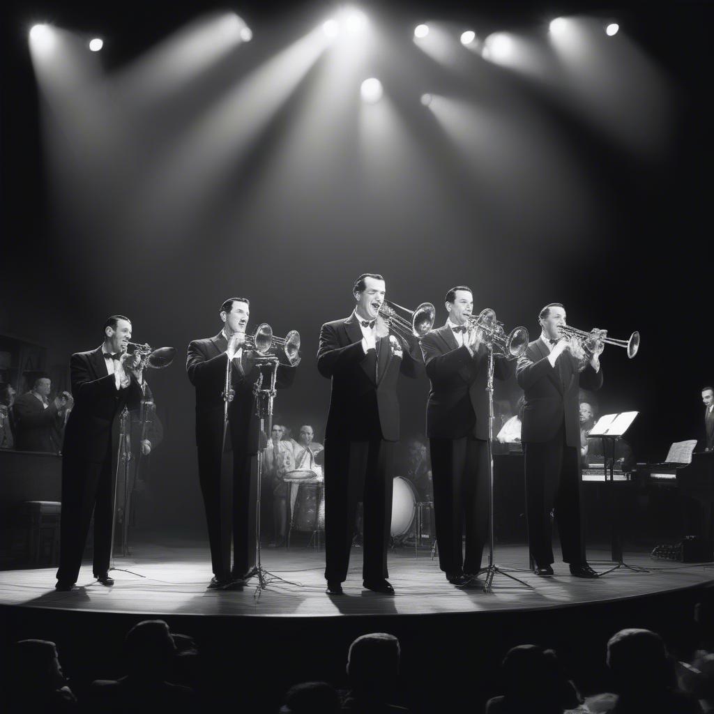 Glenn Miller Performing Moonlight Serenade in 1942