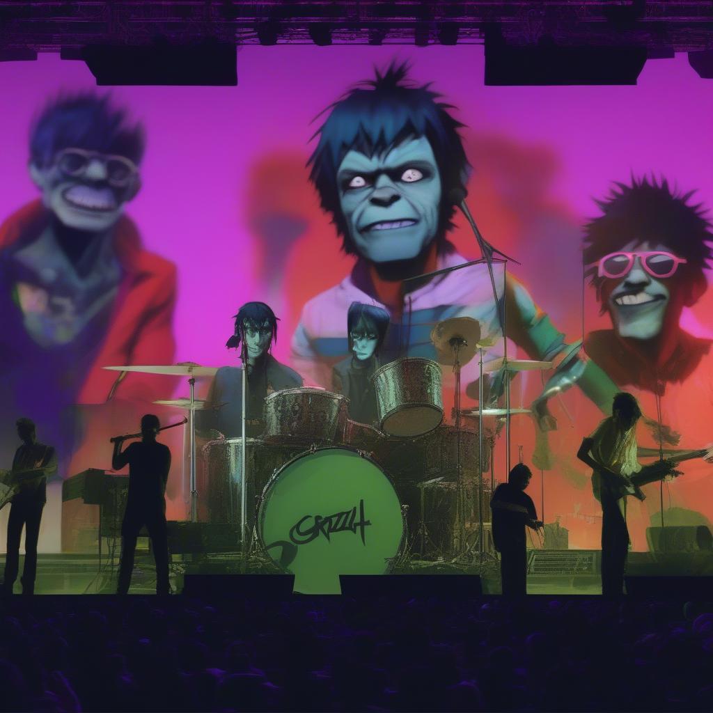 Gorillaz Live Performance