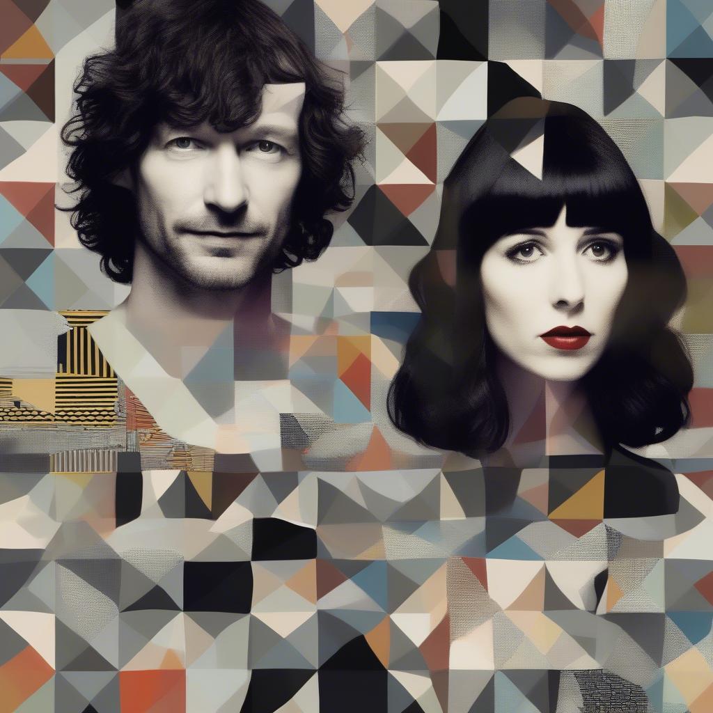 Gotye and Kimbra performing "Somebody That I Used to Know" live in 2012.