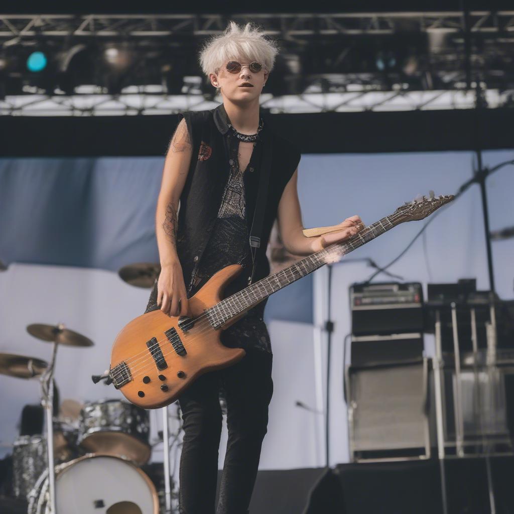 Grandson Performing at Warped Tour Cleveland 2019