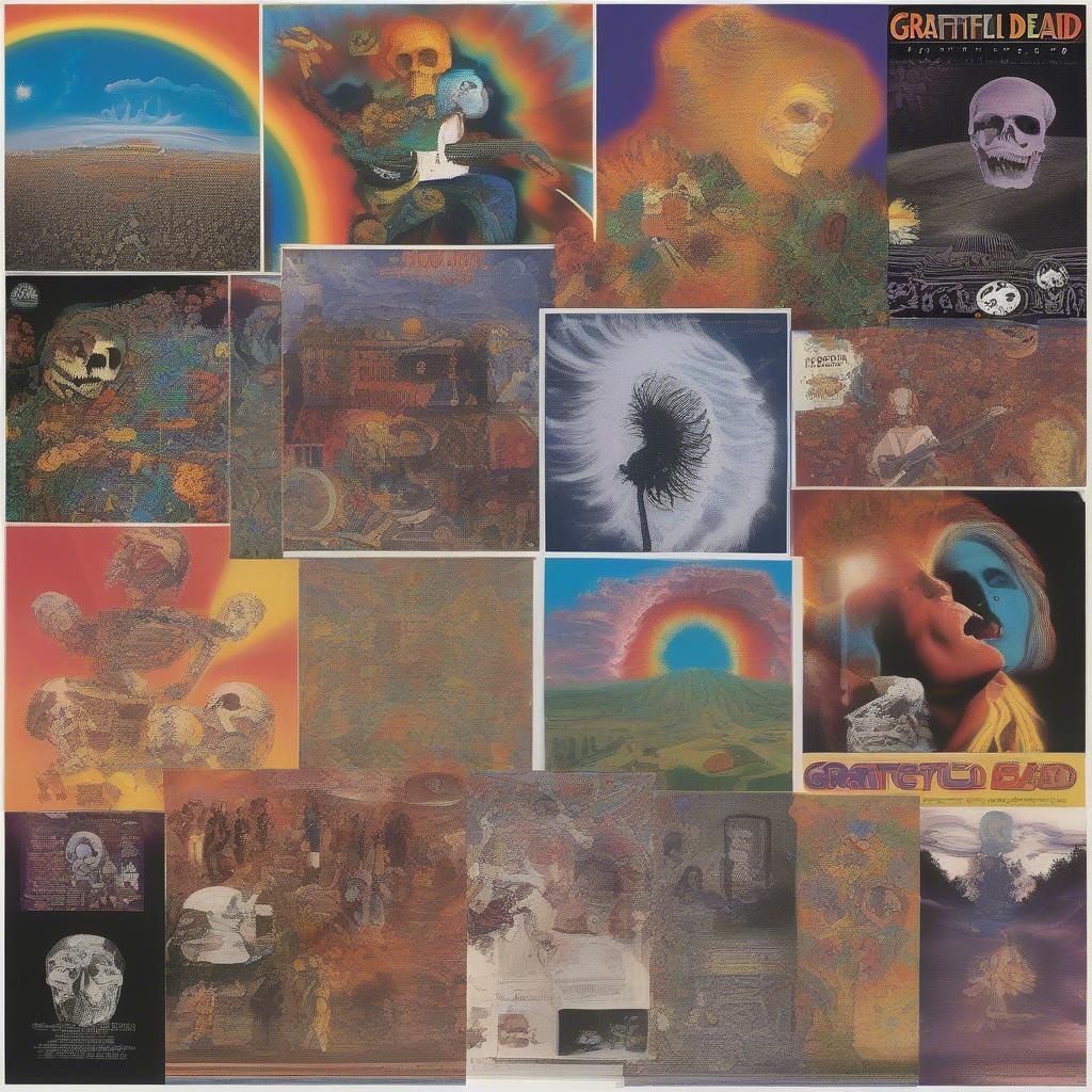 Grateful Dead Album Covers