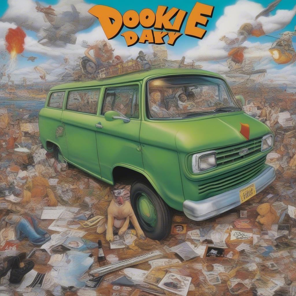 The iconic Dookie album cover