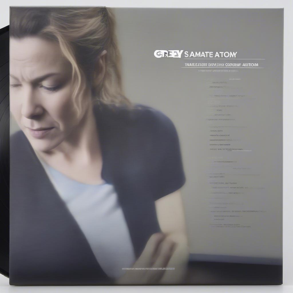 Grey's Anatomy Soundtrack Vinyl Record