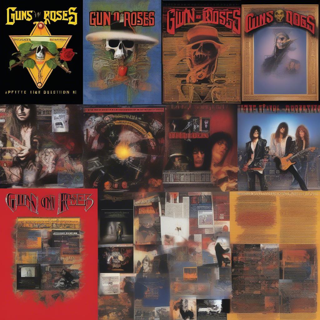 Guns N' Roses Album Covers