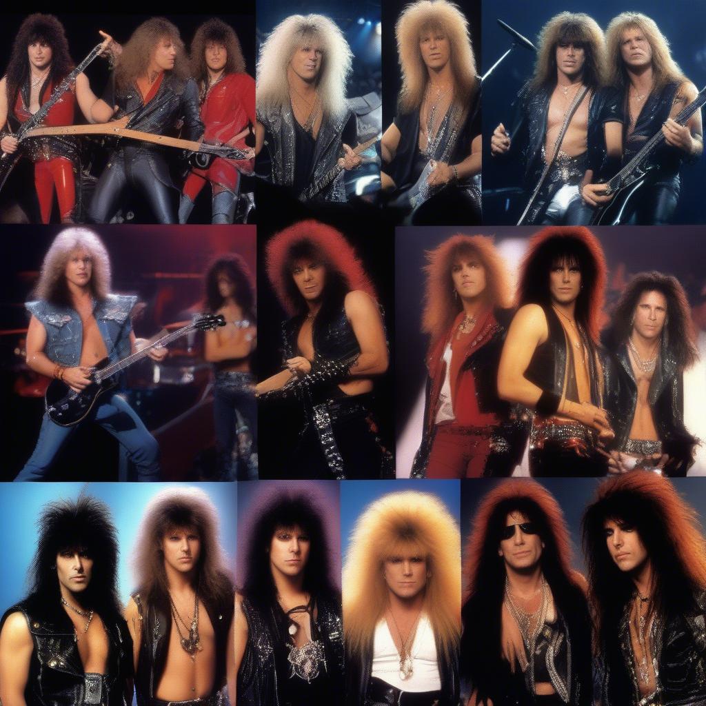 Iconic Hair Metal Bands of 1985