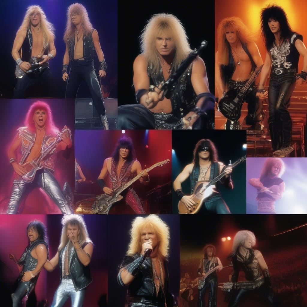 80s Hair Metal Bands in Their Prime