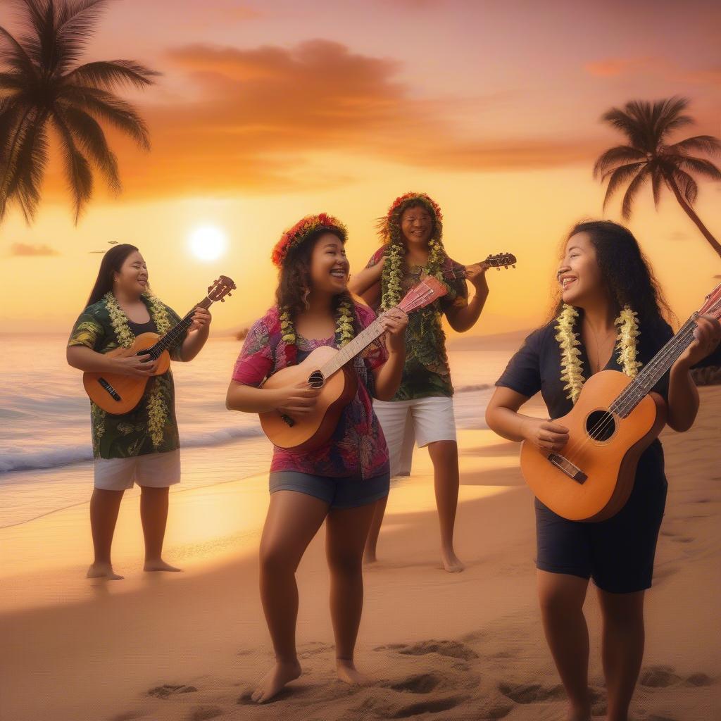 Traditional Hawaiian Ukulele Music