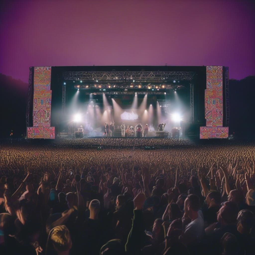 Hilltop Hoods performing "Cosby Sweater" at Splendour in the Grass 2019