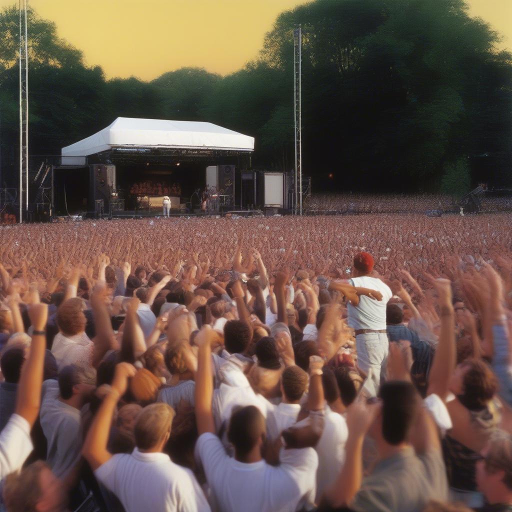 Hootie and the Blowfish Performing in the 90s