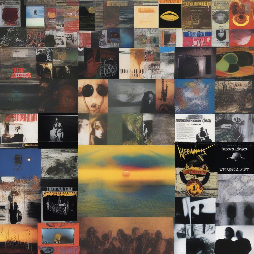 Iconic Grunge Album Covers from the 90s