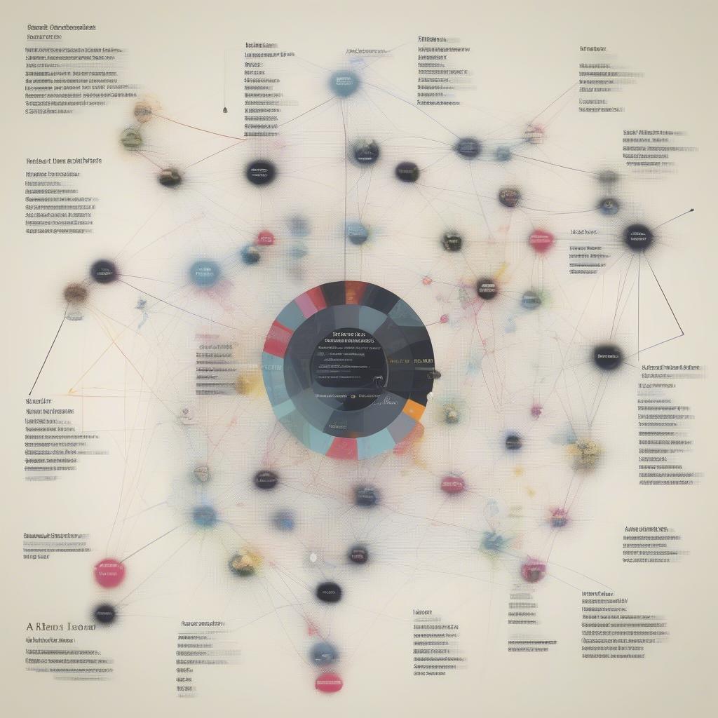 Impact of the 2015 UK Top 40 on Music: A network diagram visually representing the connections between artists, genres, and musical trends influenced by the 2015 UK Top 40.