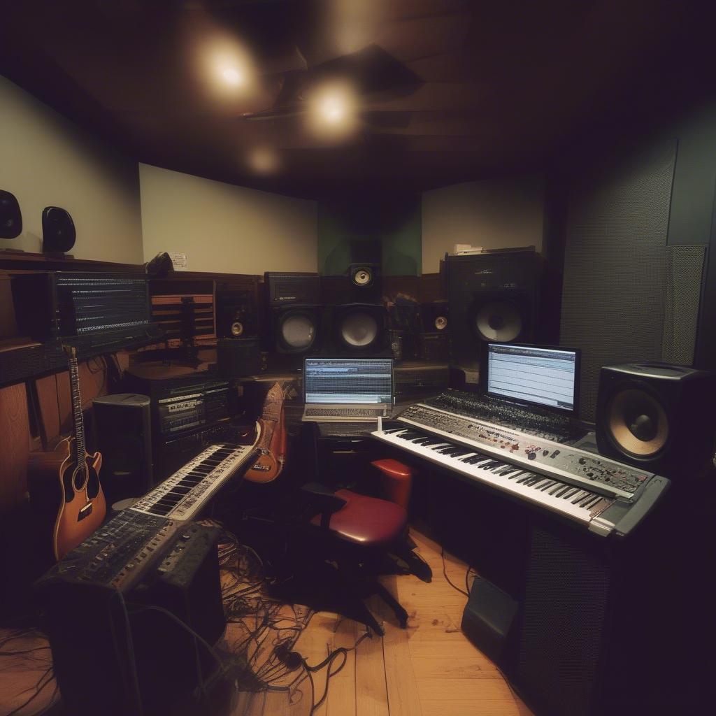 Indie Rock Band Studio Recording