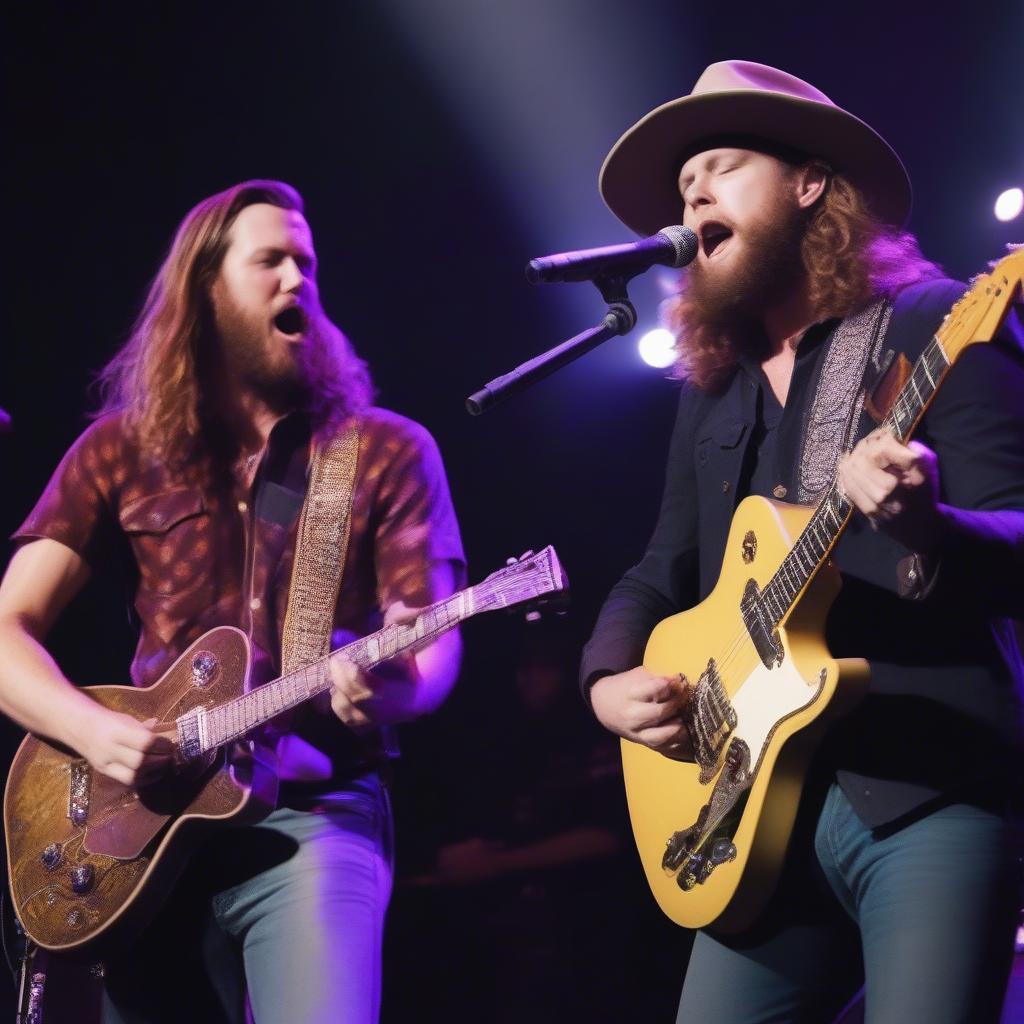 Brothers Osborne Rocking Out to "It Ain't My Fault"