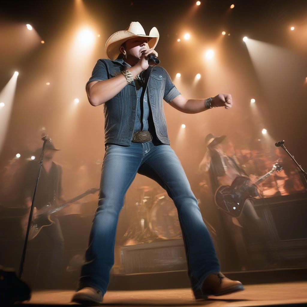 Jason Aldean Performing Live