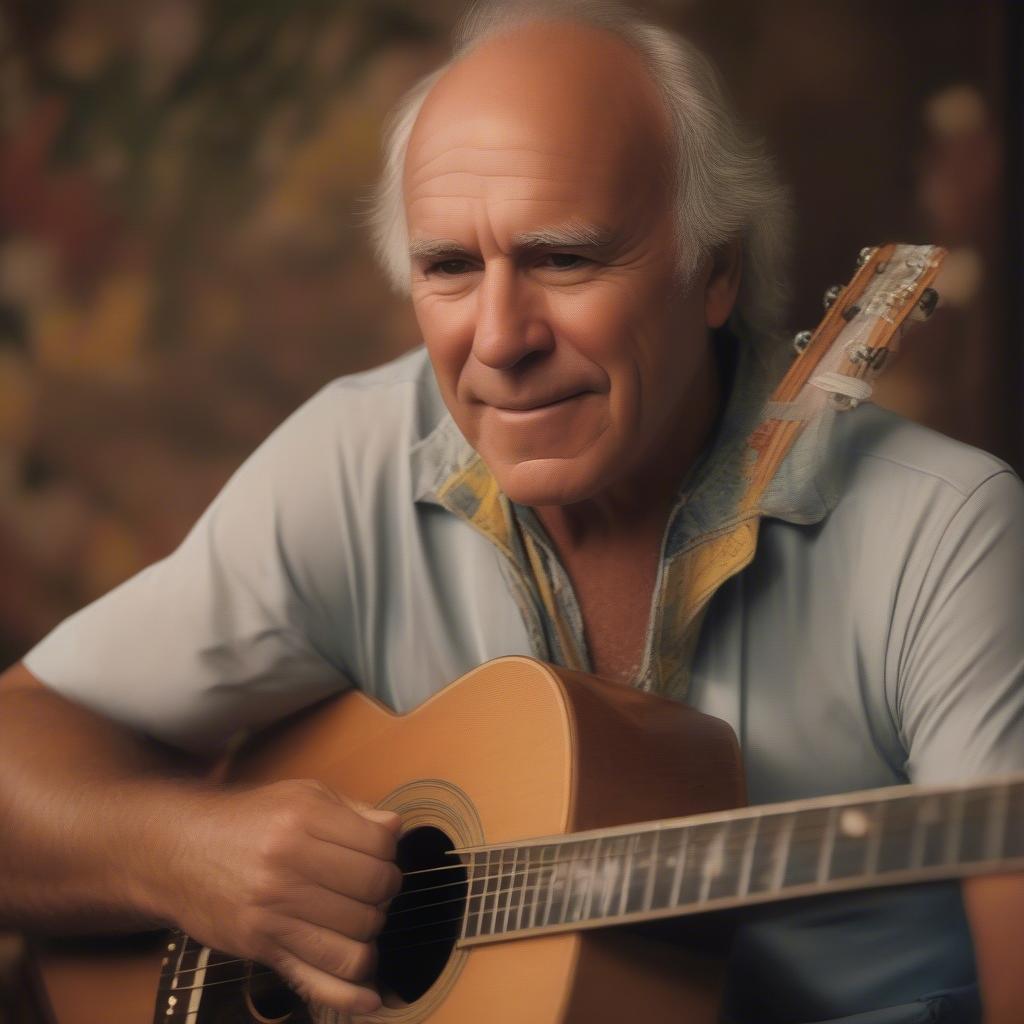 Jimmy Buffett Acoustic Performance