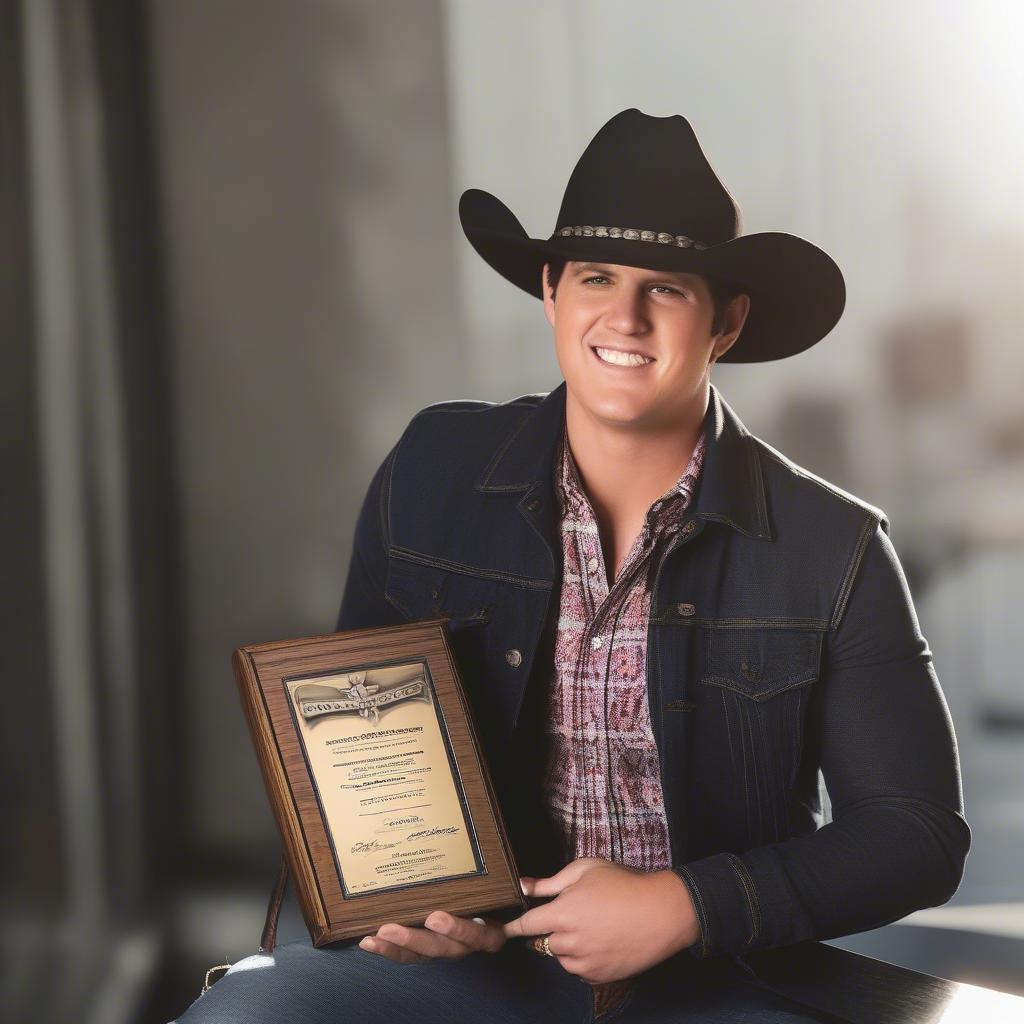 Jon Pardi at an Award Ceremony