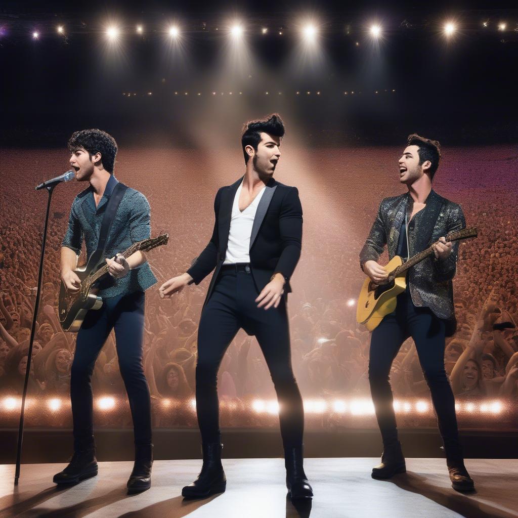 Jonas Brothers Performing Live