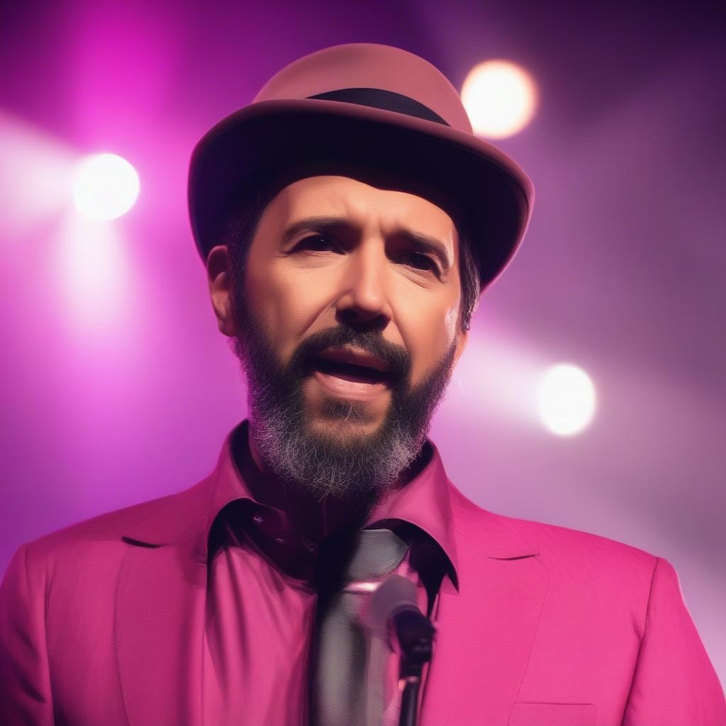 Juan Luis Guerra Performing Bachata Rosa