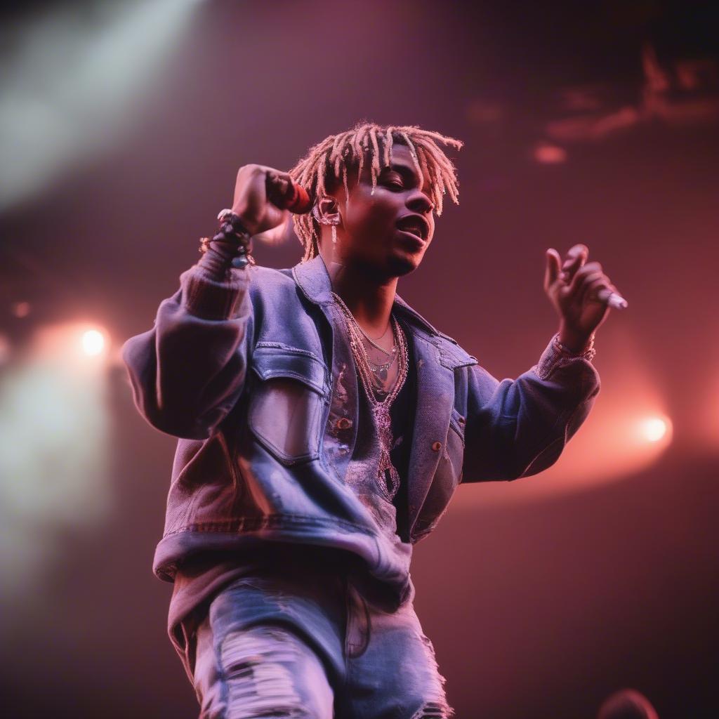 Juice WRLD performing live