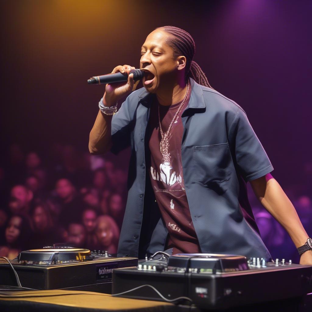 DJ Quik Performing Jus Lyke Compton Live