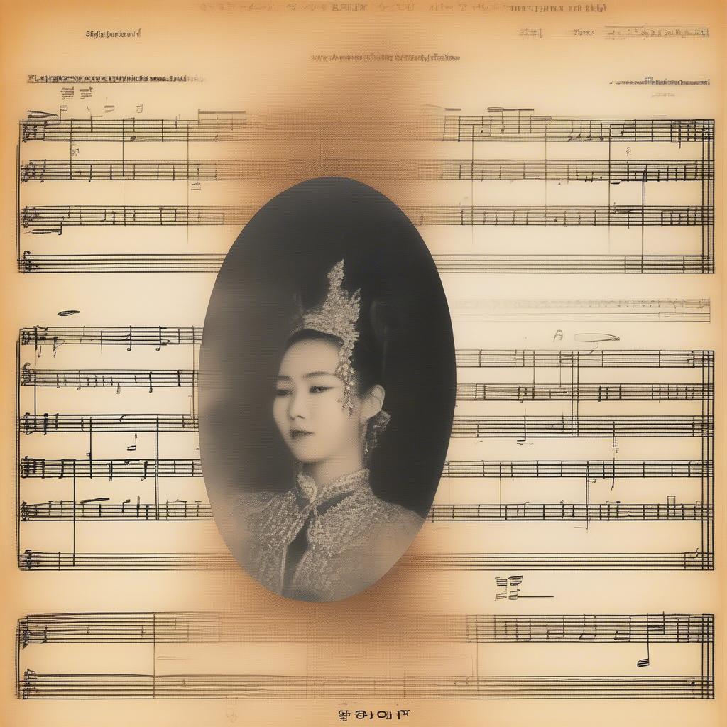 Sheet music for the song Kan Goo