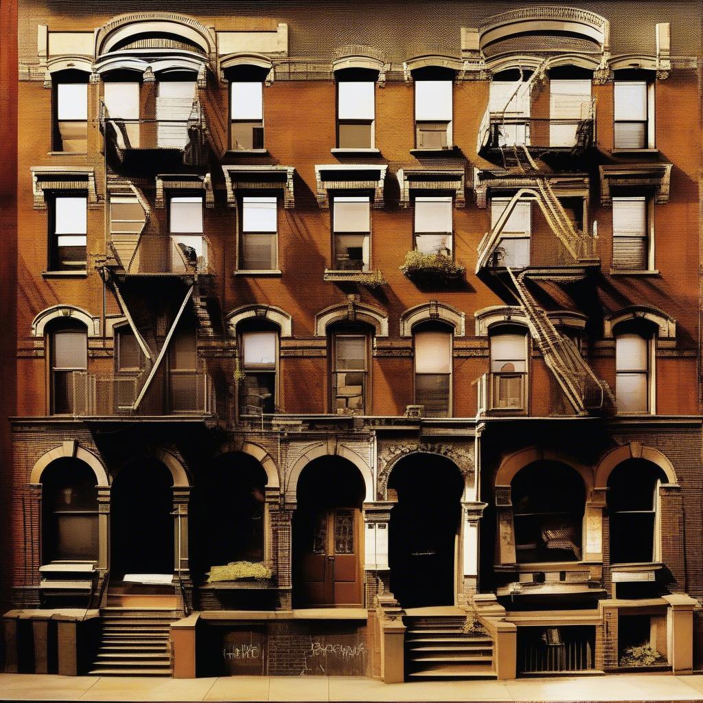 Physical Graffiti Album Cover Featuring Kashmir