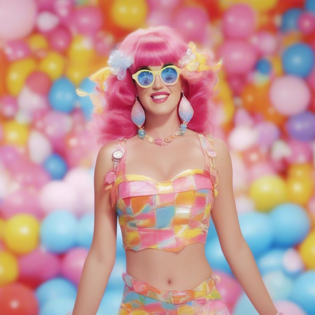 Katy Perry in California Gurls Music Video