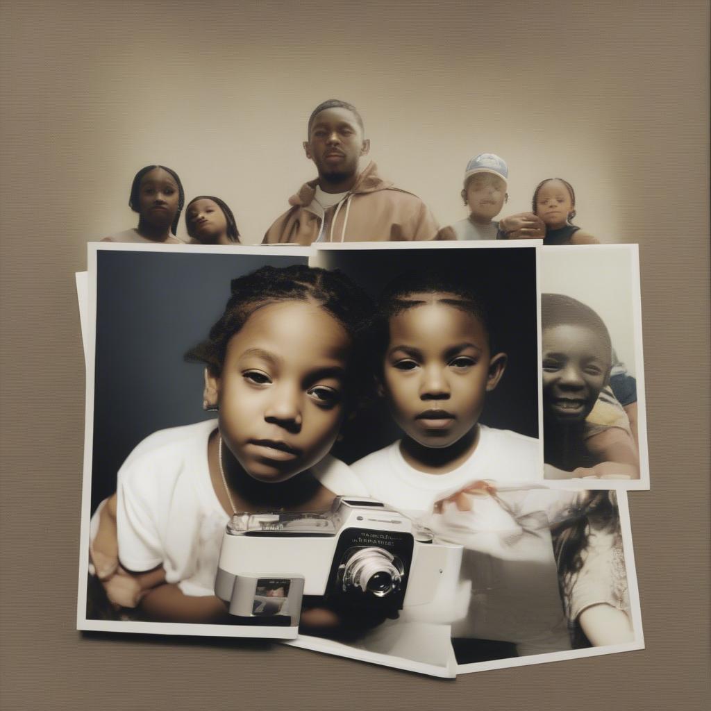 Kendrick Lamar "good kid, m.A.A.d city" album cover