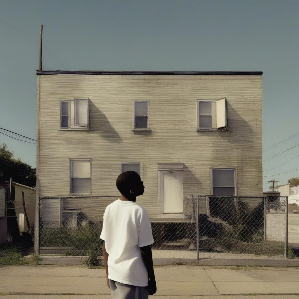 Kendrick Lamar's good kid, m.A.A.d city Album Cover