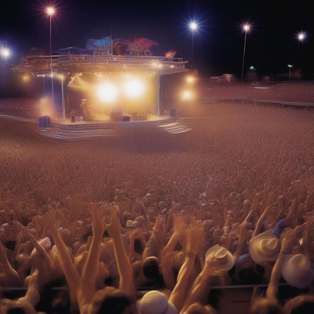 Kenny Chesney Performing "She Thinks My Tractor's Sexy"