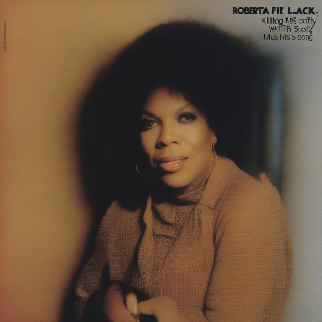 Roberta Flack's Killing Me Softly Album Cover 1973