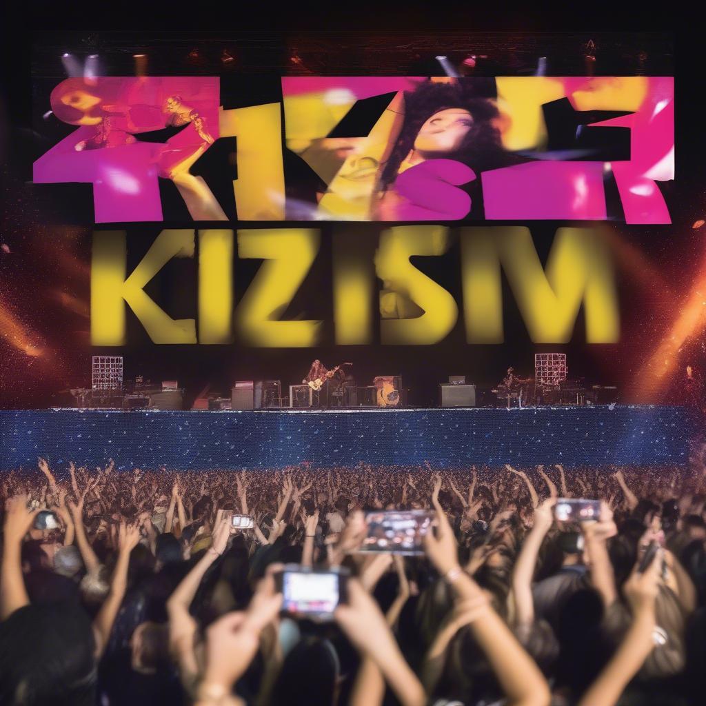 Kiss FM Live Concert Event - Fans and Music