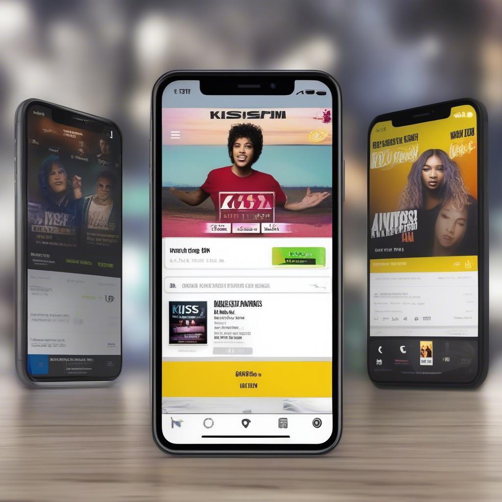 Kiss FM Mobile App