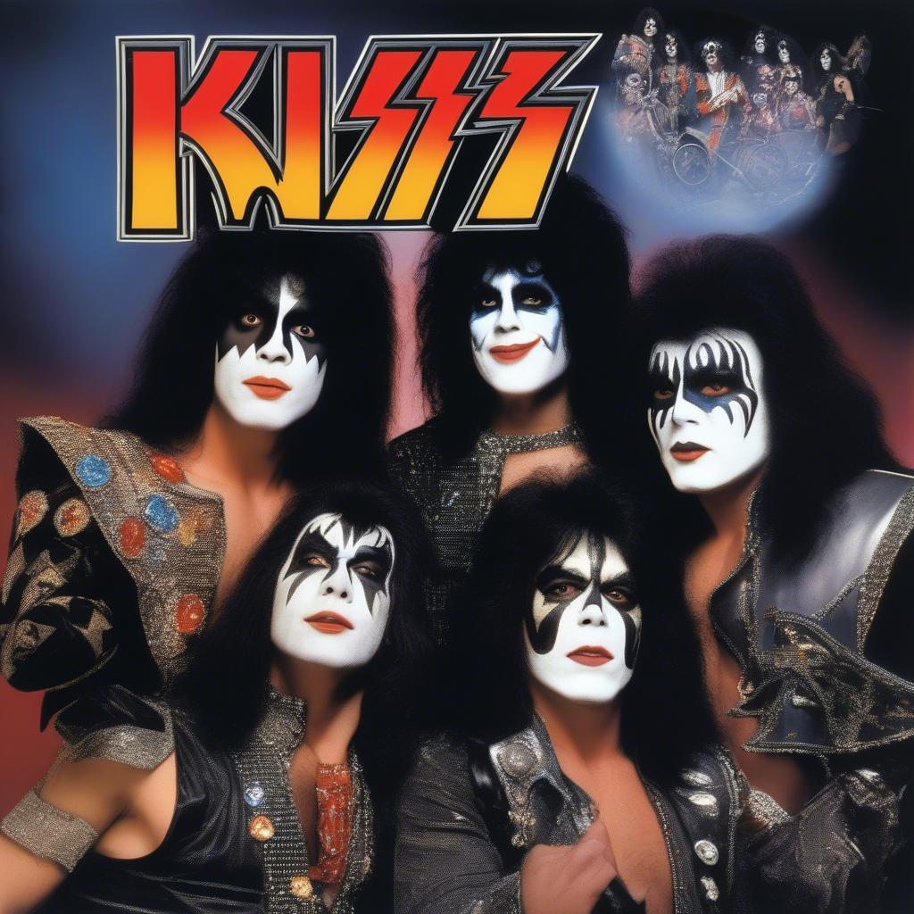 Kiss' Rock and Roll Over Album Cover