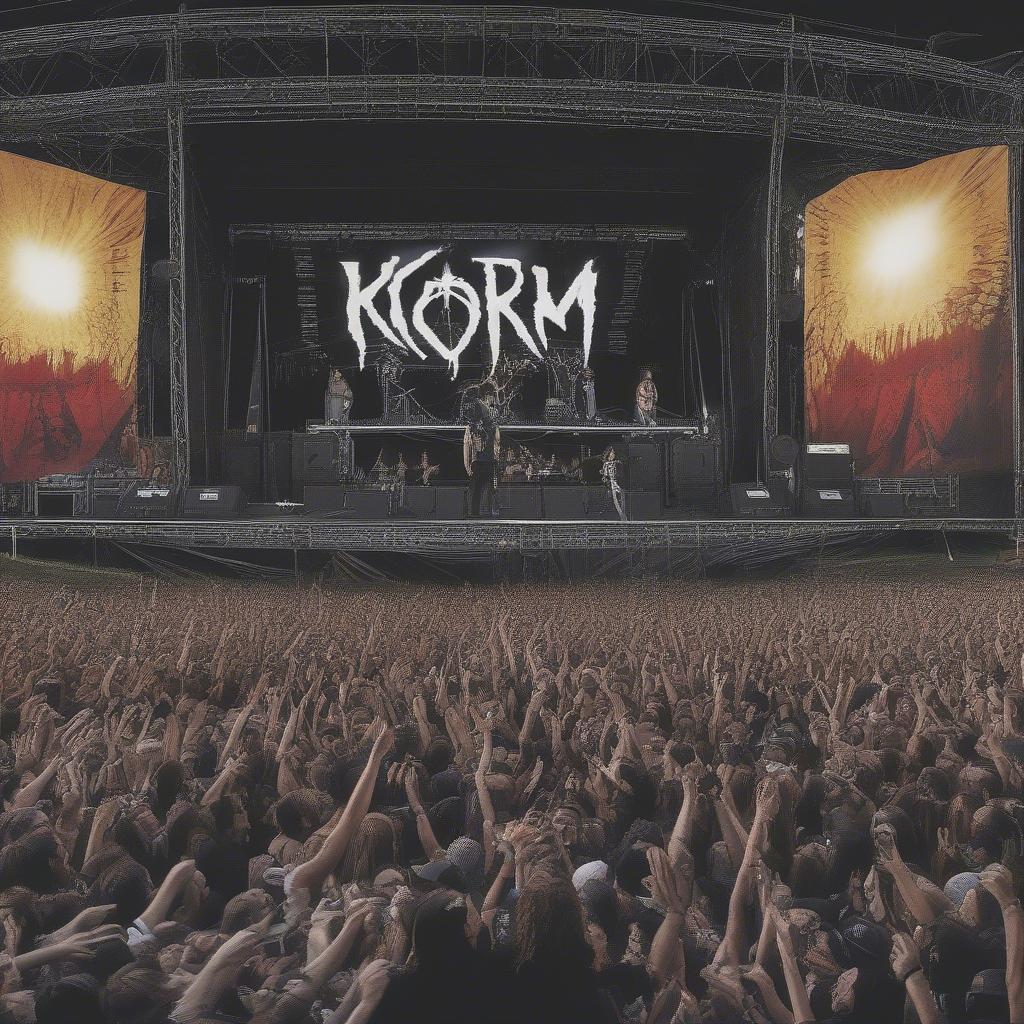 Korn Performing Freak on a Leash at Sick New World