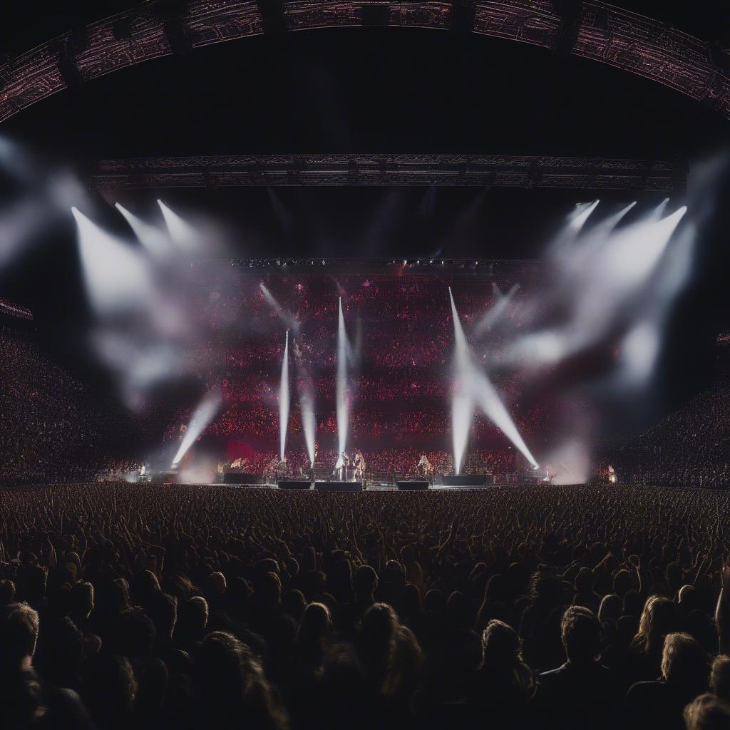 Lady Antebellum on their "Own the Night" tour